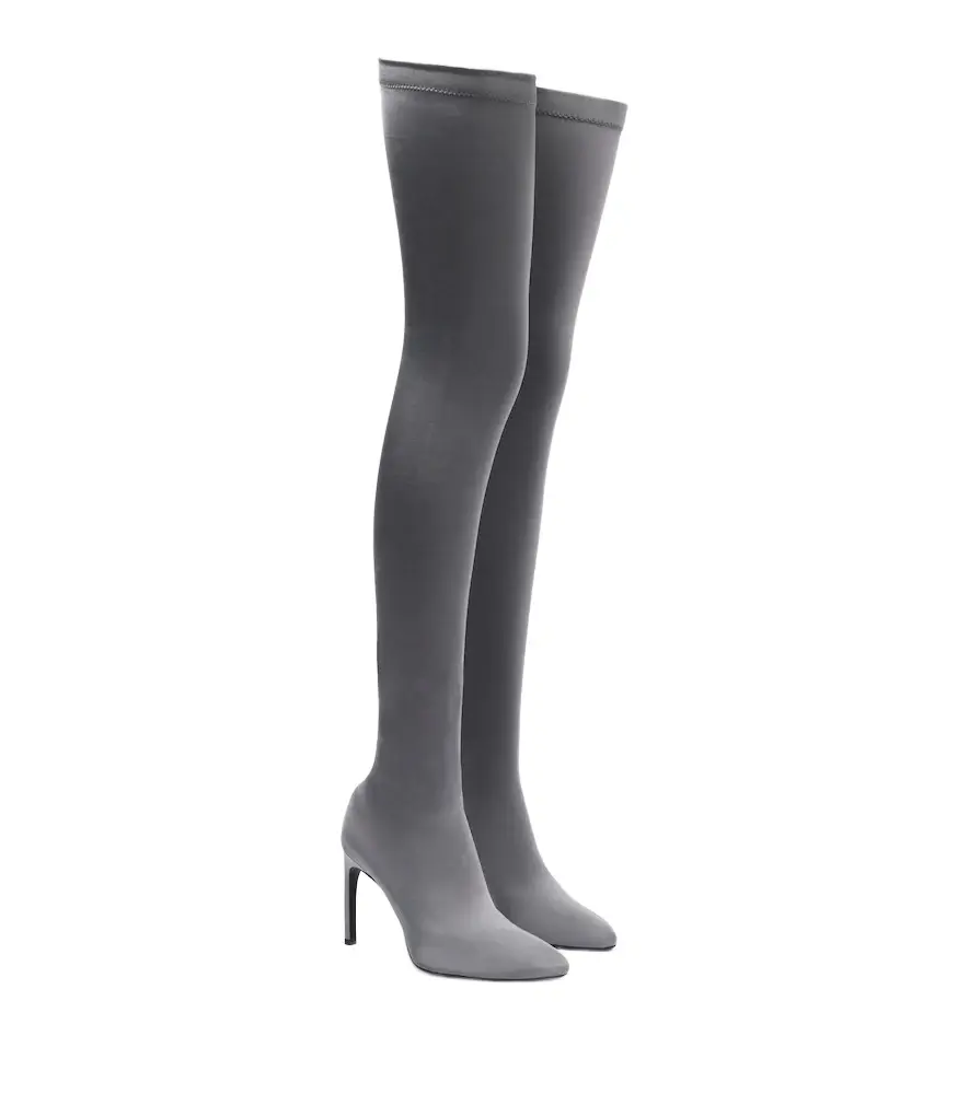 Victoria Beckham Harlow jersey over-the-knee boots | Image 1 Victoria Beckham Harlow jersey over-the-knee boots | Image 1
