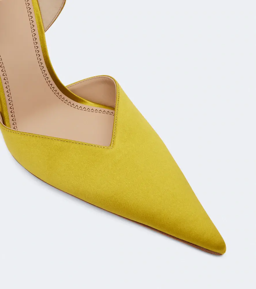Victoria Beckham Victoria satin pumps | Thumbnail 3