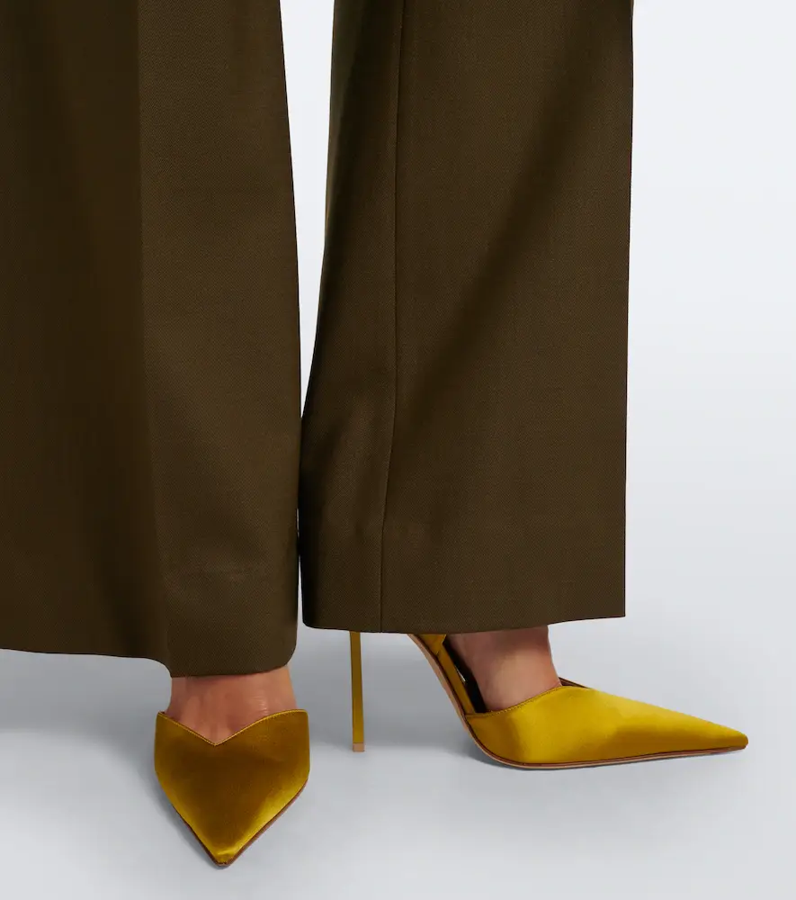 Victoria Beckham Victoria satin pumps | Thumbnail 6
