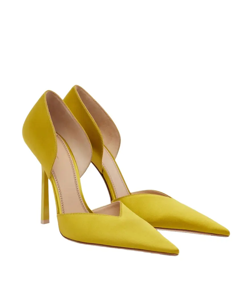 Victoria Beckham Victoria satin pumps | Image 1 Victoria Beckham Victoria satin pumps | Image 1
