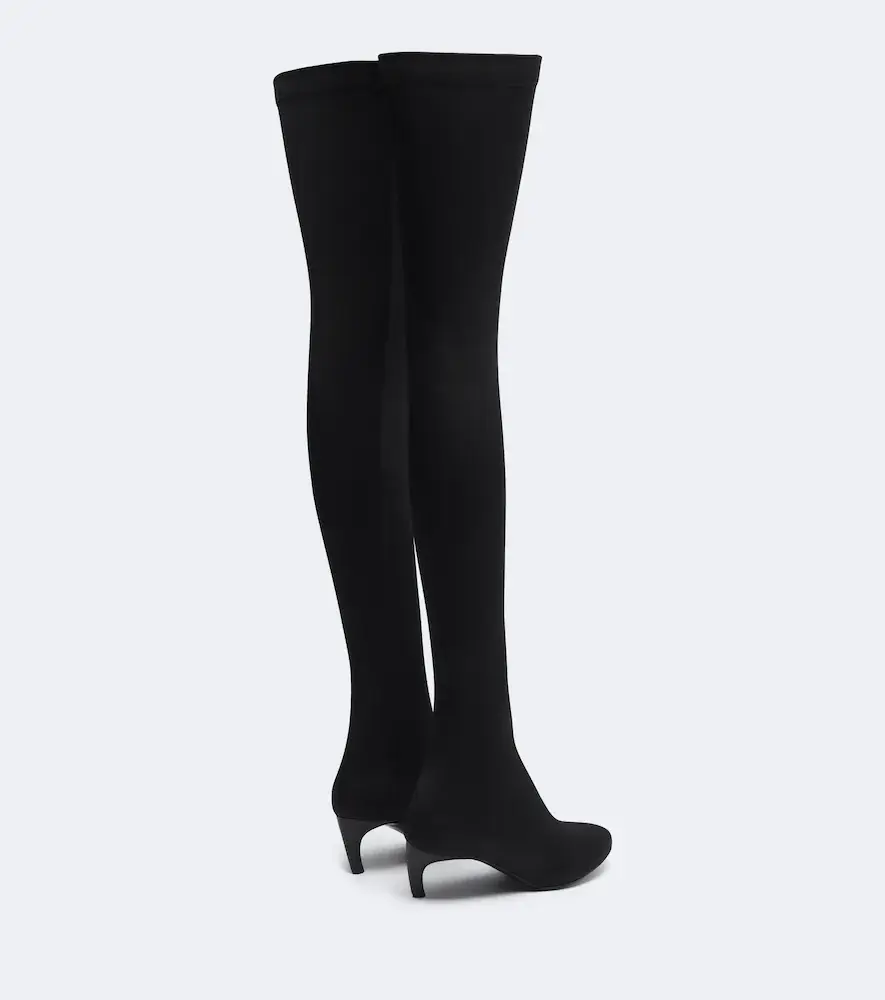Victoria Beckham Harlow jersey over-the-knee boots | Thumbnail 3 Victoria Beckham Harlow jersey over-the-knee boots | Thumbnail 3