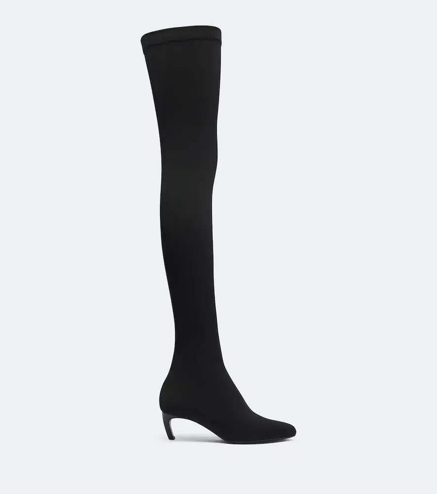 Victoria Beckham Harlow jersey over-the-knee boots | Thumbnail 4 Victoria Beckham Harlow jersey over-the-knee boots | Thumbnail 4