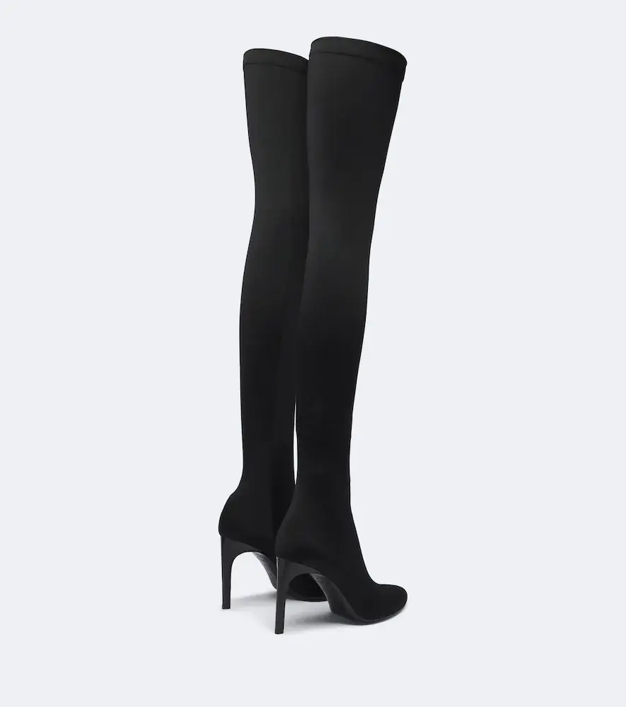 Victoria Beckham Harlow jersey over-the-knee boots | Thumbnail 3 Victoria Beckham Harlow jersey over-the-knee boots | Thumbnail 3