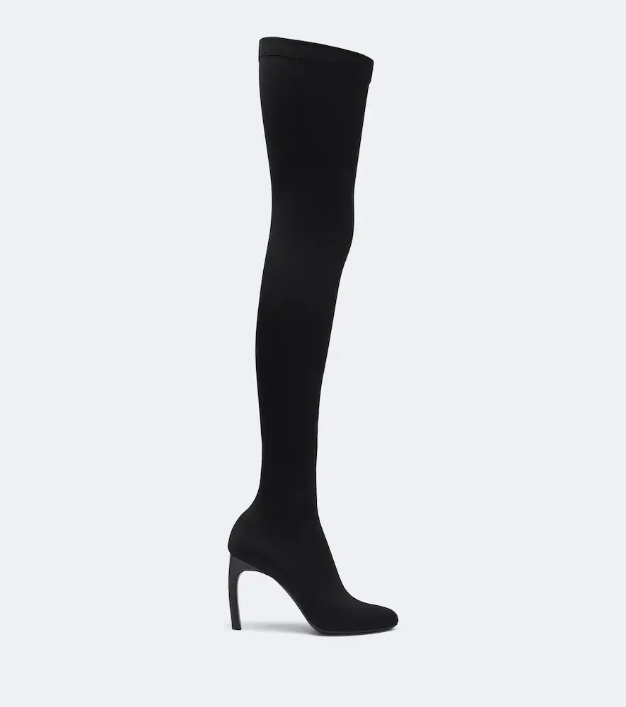 Victoria Beckham Harlow jersey over-the-knee boots | Thumbnail 4 Victoria Beckham Harlow jersey over-the-knee boots | Thumbnail 4