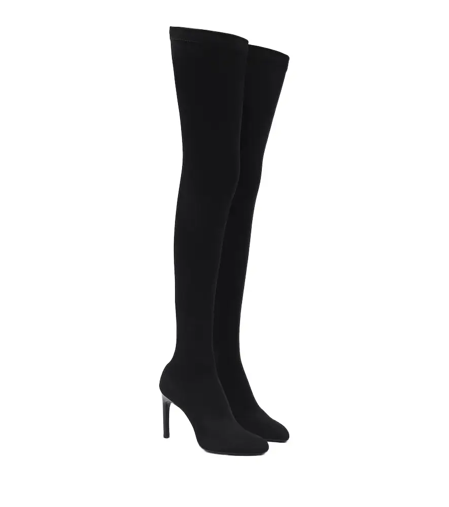 Victoria Beckham Harlow jersey over-the-knee boots | Image 1 Victoria Beckham Harlow jersey over-the-knee boots | Image 1