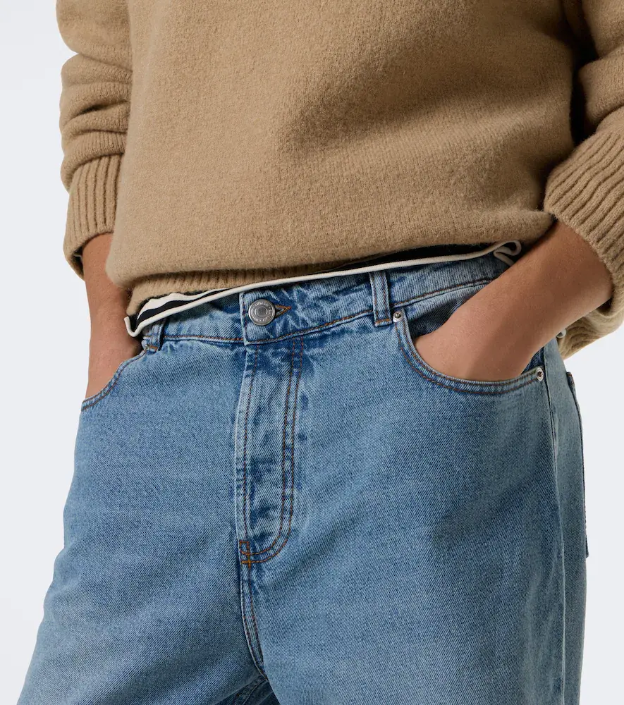 AMI PARIS Faded wide-leg jeans | Thumbnail 4 AMI PARIS Faded wide-leg jeans | Thumbnail 4