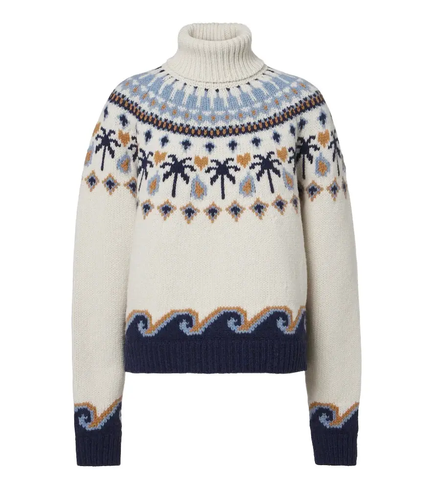 Alanui Sweet Winter virgin wool turtleneck sweater | Image 1 Alanui Sweet Winter virgin wool turtleneck sweater | Image 1