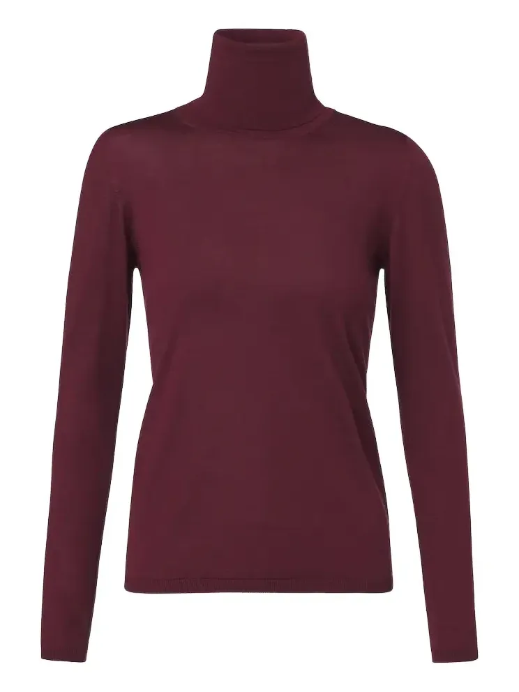 Max Mara Virgin wool turtleneck sweater