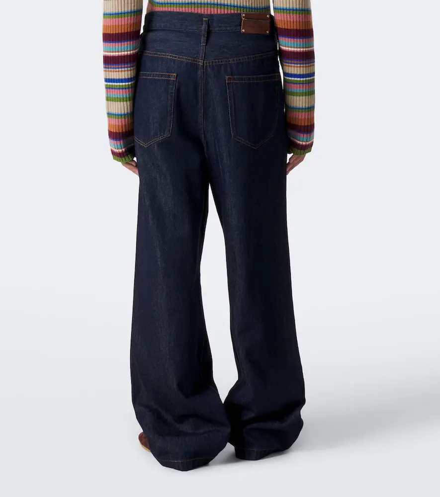 Dries Van Noten Wide-leg jeans | Thumbnail 2 Dries Van Noten Wide-leg jeans | Thumbnail 2