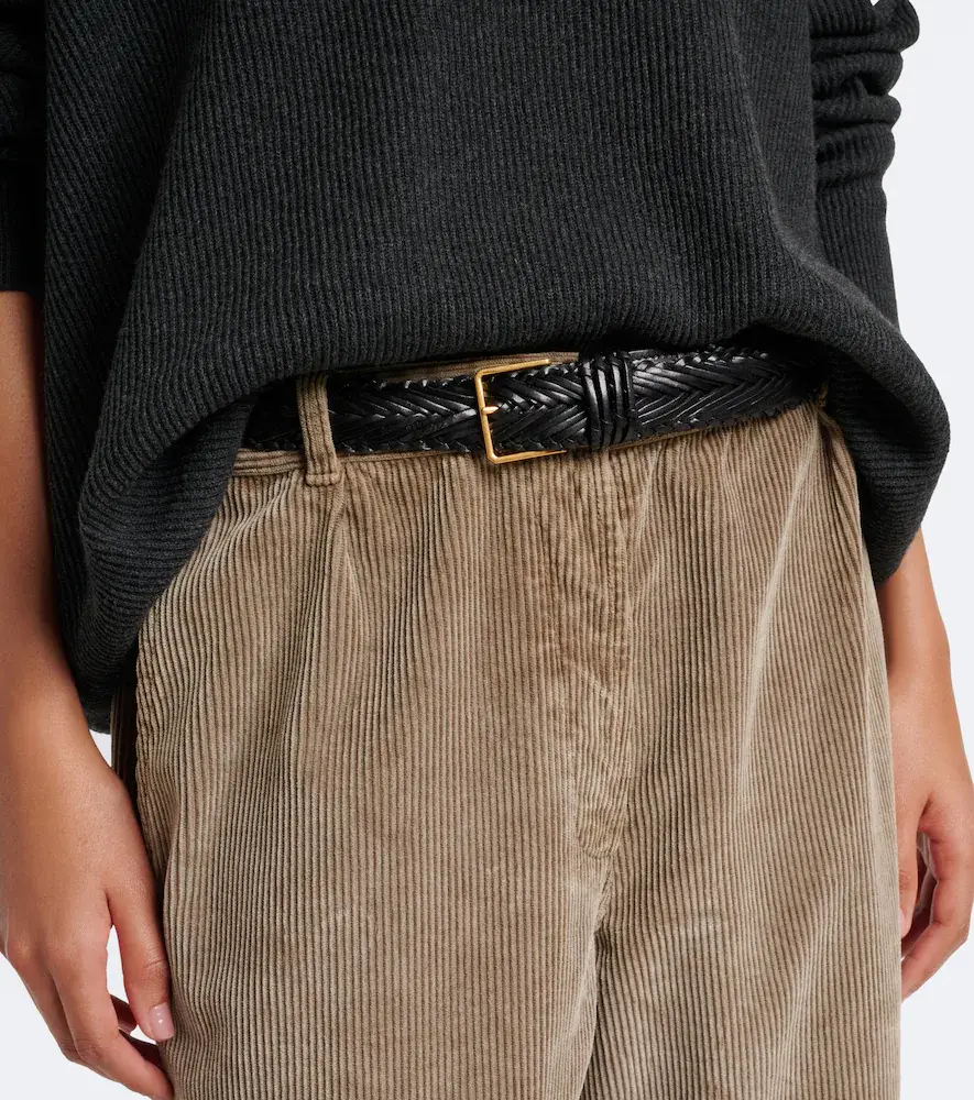 The Row Braided leather belt | Thumbnail 3 The Row Braided leather belt | Thumbnail 3