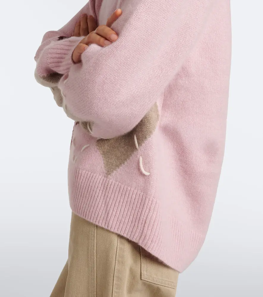 Arch4 Sloane argyle cashmere sweater | Thumbnail 3 Arch4 Sloane argyle cashmere sweater | Thumbnail 3
