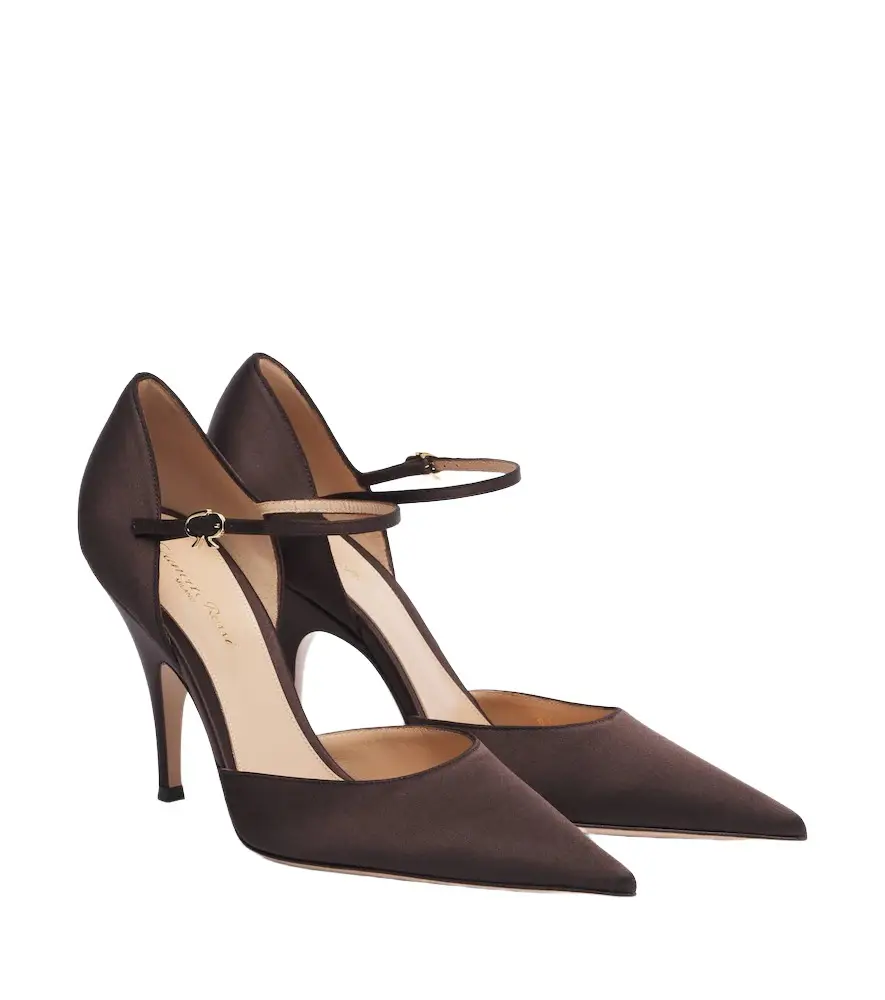 Gianvito Rossi Sofia satin pumps | Image 1 Gianvito Rossi Sofia satin pumps | Image 1