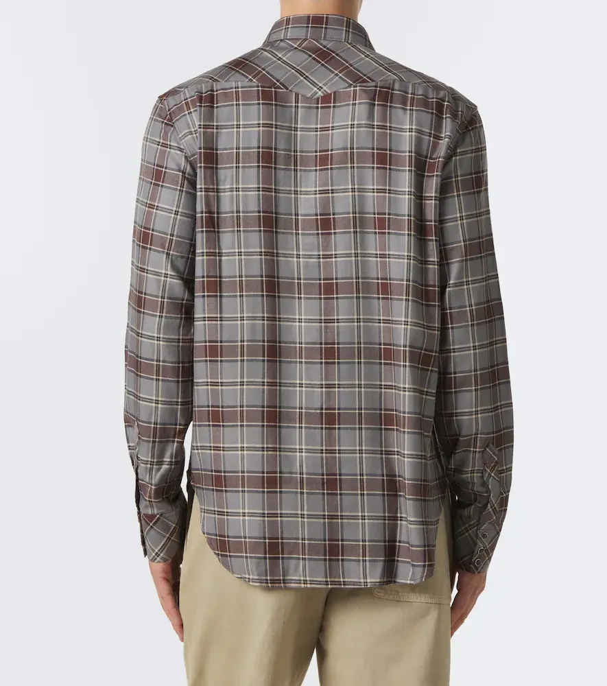 Acne Studios Checked flannel shirt | Thumbnail 2 Acne Studios Checked flannel shirt | Thumbnail 2