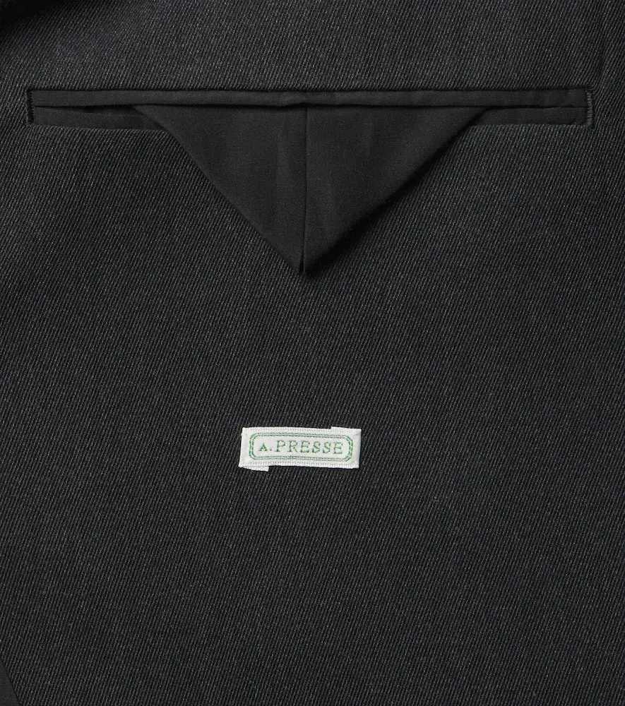 A.PRESSE A. Presse Double-breasted wool blazer | Thumbnail 2 A.PRESSE A. Presse Double-breasted wool blazer | Thumbnail 2