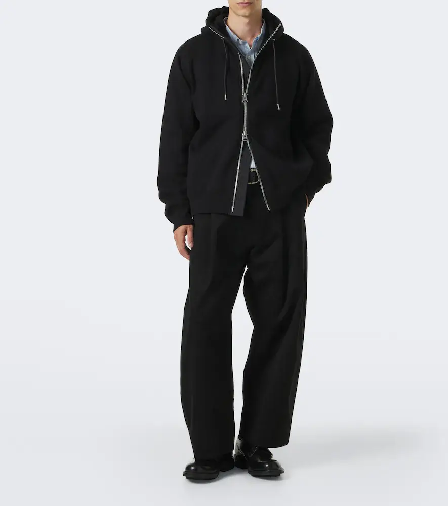 Sacai Cotton jersey hoodie | Thumbnail 2 Sacai Cotton jersey hoodie | Thumbnail 2