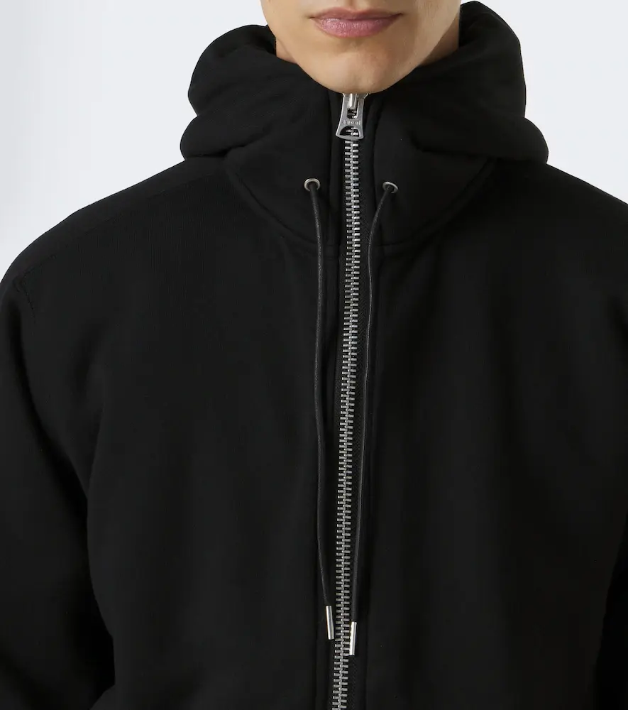 Sacai Cotton jersey hoodie | Thumbnail 3 Sacai Cotton jersey hoodie | Thumbnail 3
