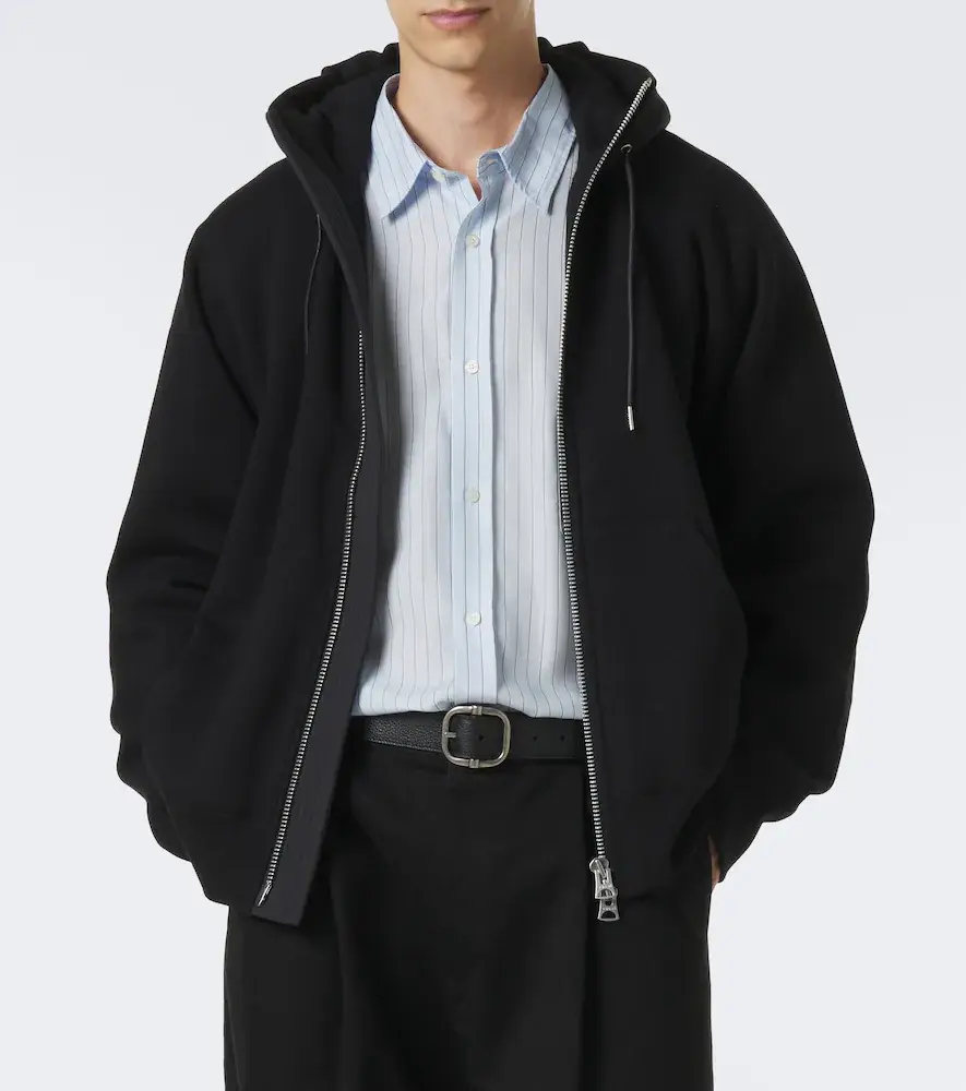 Sacai Cotton jersey hoodie | Thumbnail 5 Sacai Cotton jersey hoodie | Thumbnail 5