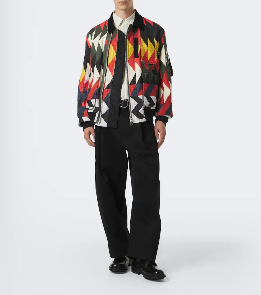 Sacai x A. P.C. Quilts printed blouson jacket | Thumbnail 3