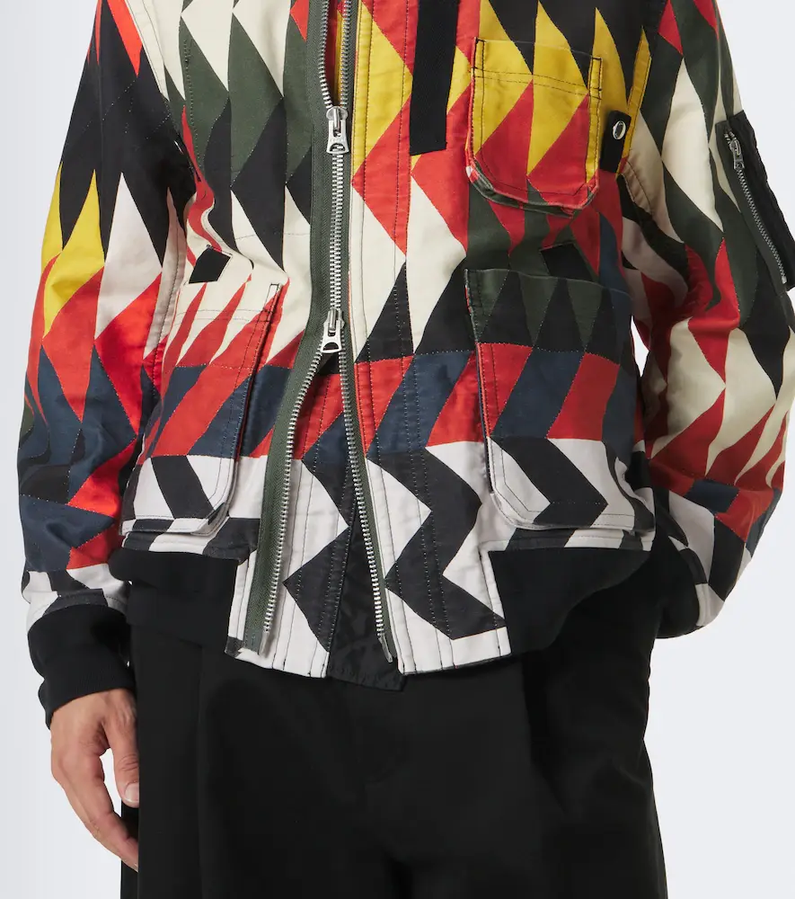 Sacai x A. P.C. Quilts printed blouson jacket | Thumbnail 4