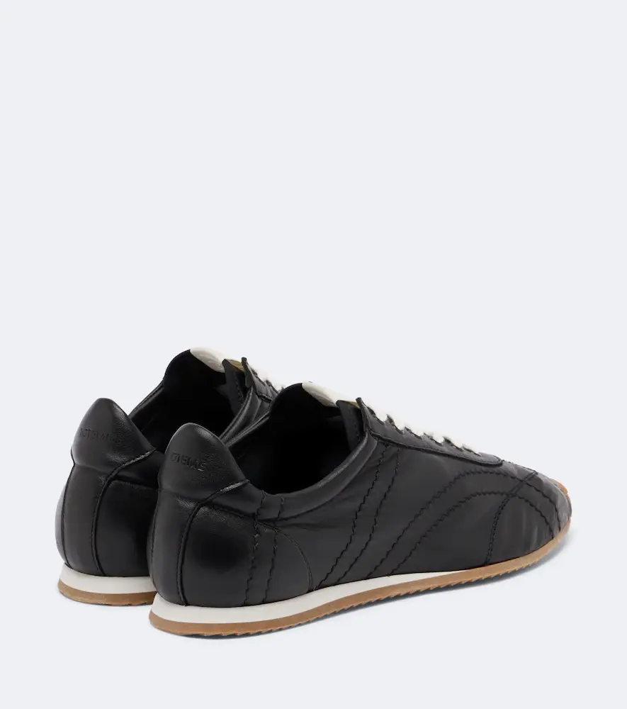 TOTEME Flex leather sneakers | Thumbnail 3 TOTEME Flex leather sneakers | Thumbnail 3