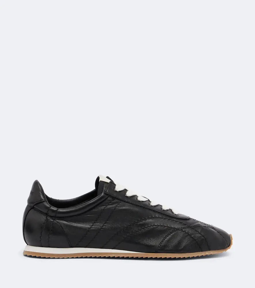 TOTEME Flex leather sneakers | Thumbnail 4 TOTEME Flex leather sneakers | Thumbnail 4