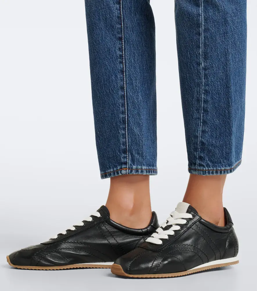 TOTEME Flex leather sneakers | Thumbnail 5 TOTEME Flex leather sneakers | Thumbnail 5