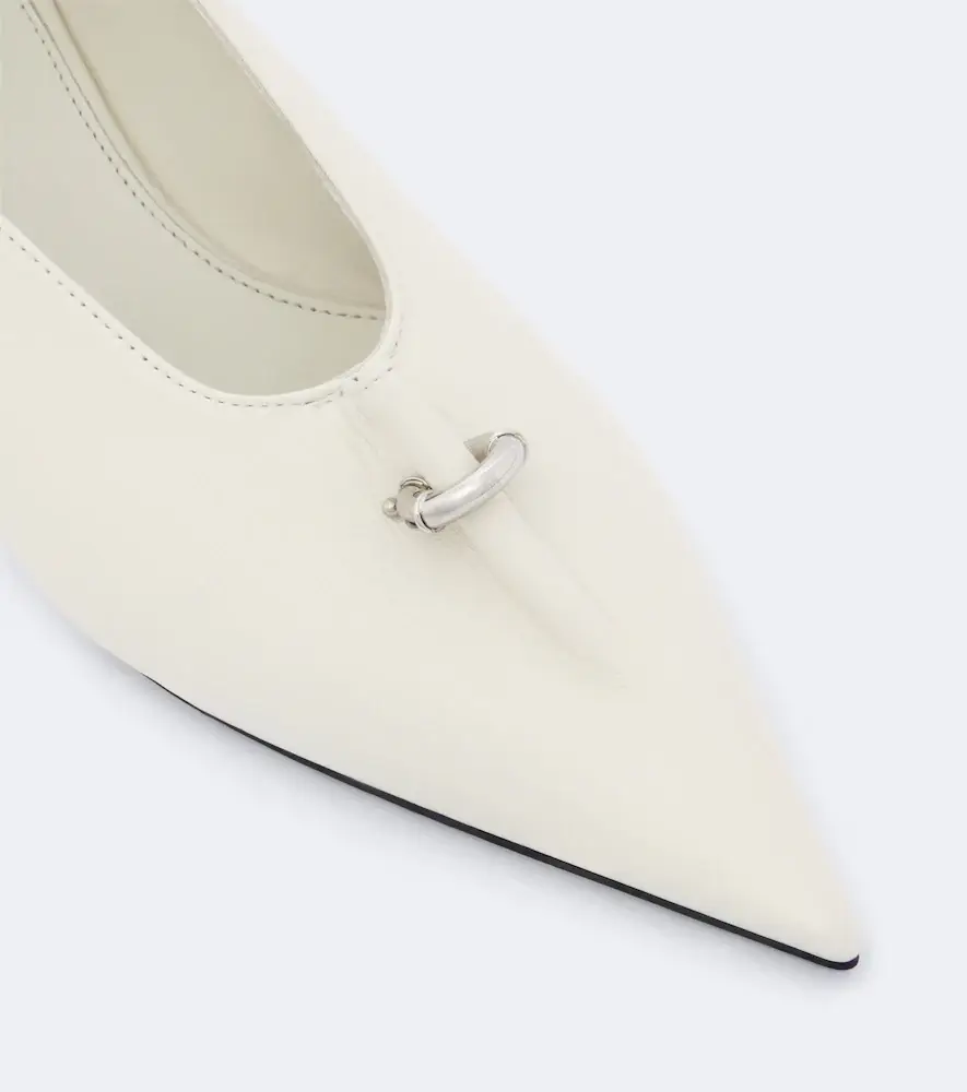 TOTEME Pierced embellished leather pumps | Thumbnail 3 TOTEME Pierced embellished leather pumps | Thumbnail 3