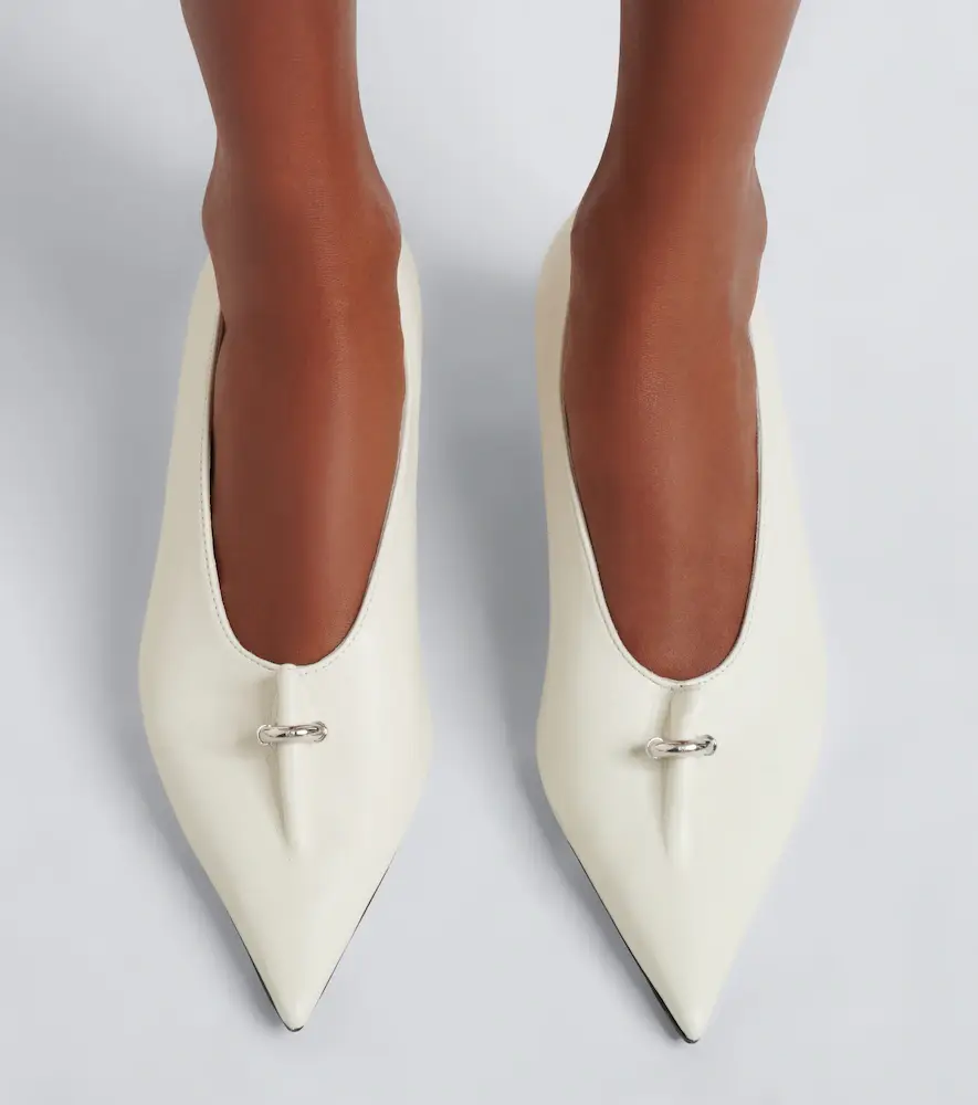 TOTEME Pierced embellished leather pumps | Thumbnail 6 TOTEME Pierced embellished leather pumps | Thumbnail 6