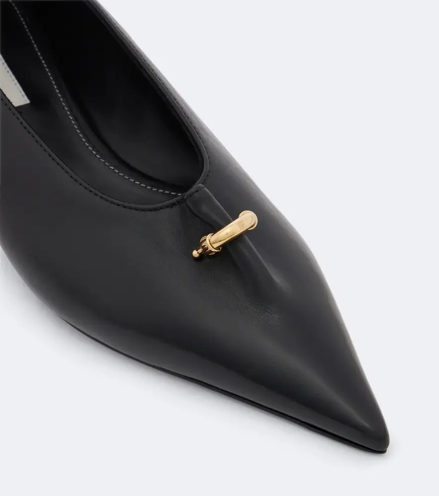 TOTEME Pierced embellished leather pumps | Thumbnail 2 TOTEME Pierced embellished leather pumps | Thumbnail 2