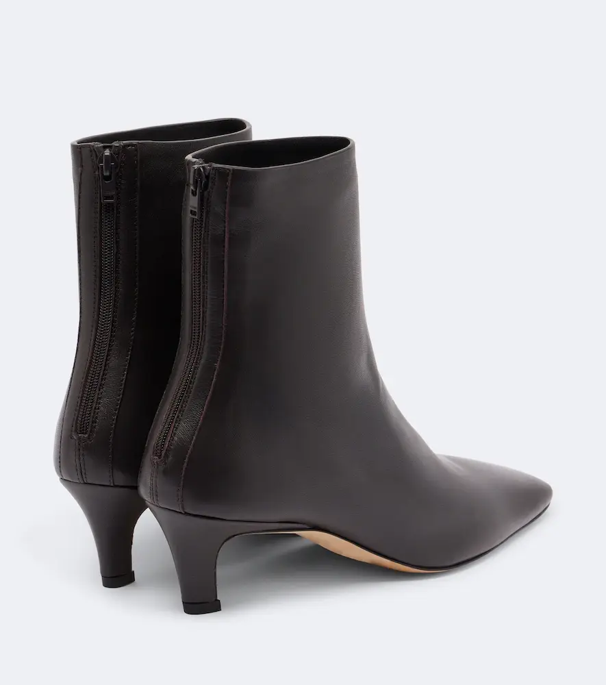 TOTEME Leather ankle boots | Thumbnail 3 TOTEME Leather ankle boots | Thumbnail 3