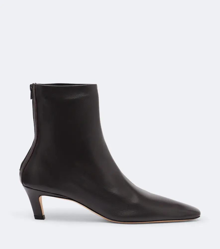 TOTEME Leather ankle boots | Thumbnail 4 TOTEME Leather ankle boots | Thumbnail 4