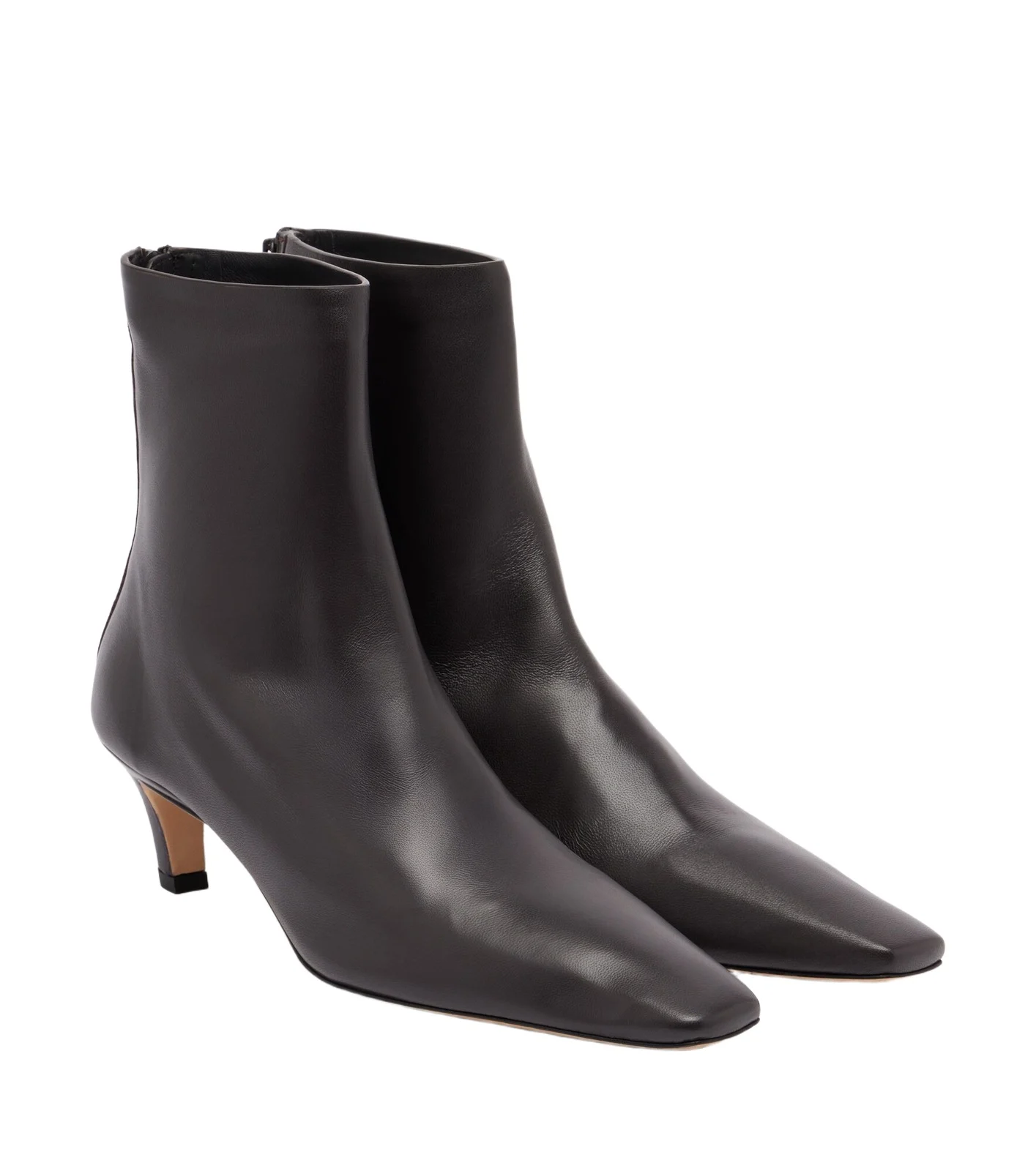TOTEME Leather ankle boots