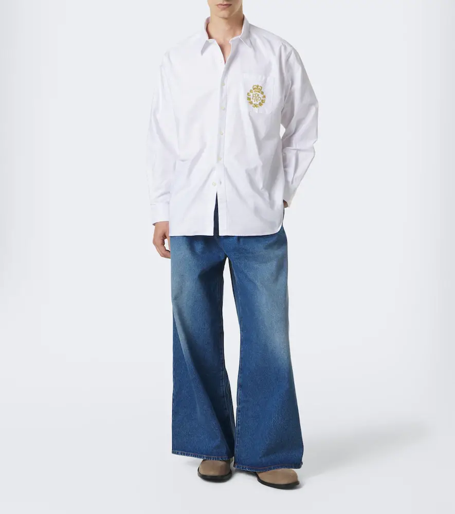 ERL Embroidered cotton shirt | Thumbnail 4 ERL Embroidered cotton shirt | Thumbnail 4