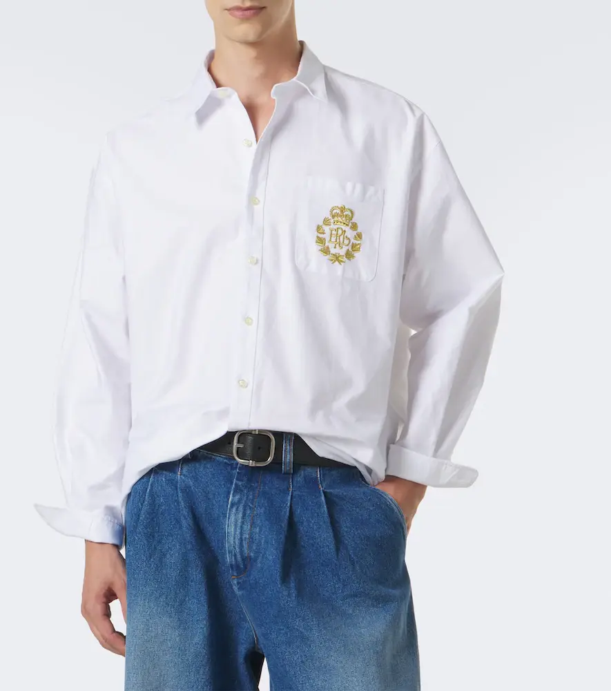 ERL Embroidered cotton shirt | Thumbnail 7 ERL Embroidered cotton shirt | Thumbnail 7