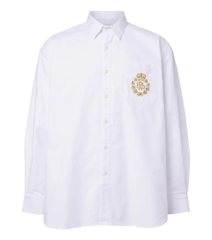 ERL Embroidered cotton shirt