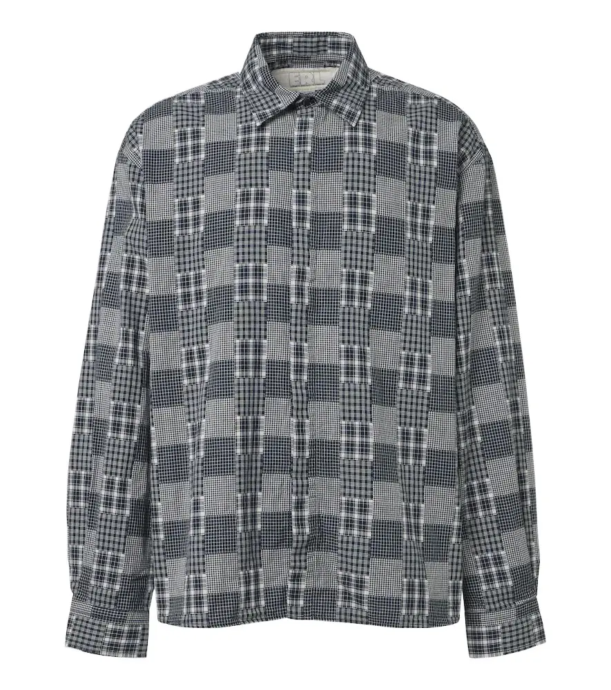 ERL Plaid cotton shirt