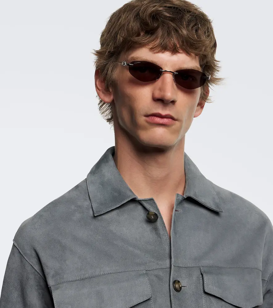 Cartier Eyewear Collection Panthère de Cartier oval sunglasses | Thumbnail 2 Cartier Eyewear Collection Panthère de Cartier oval sunglasses | Thumbnail 2