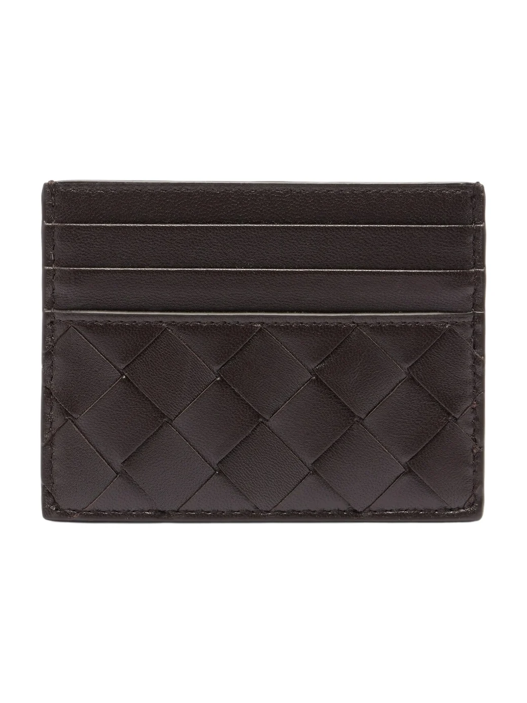 Bottega Veneta Intrecciato leather card holder
