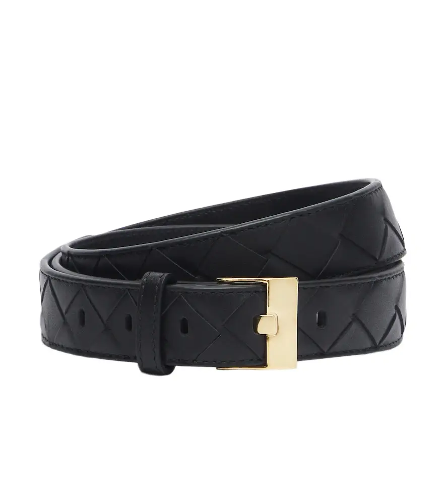 Bottega Veneta Intrecciato leather belt | Image 1 Bottega Veneta Intrecciato leather belt | Image 1