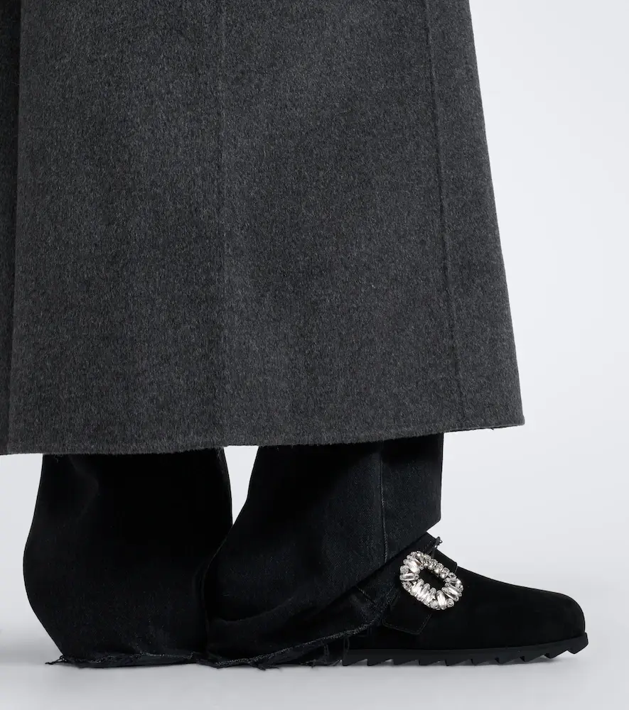 Roger Vivier Slidy Viv' suede mules | Thumbnail 6 Roger Vivier Slidy Viv' suede mules | Thumbnail 6