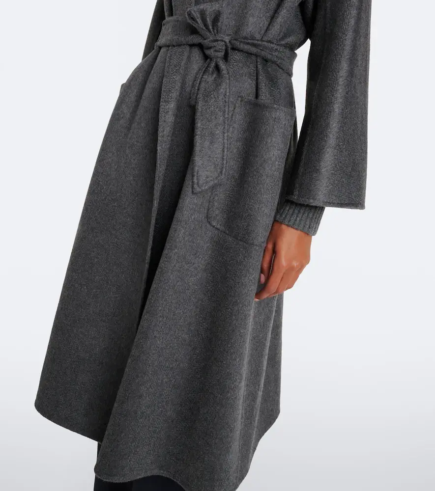 Max Mara Cashmere wrap coat | Thumbnail 3 Max Mara Cashmere wrap coat | Thumbnail 3