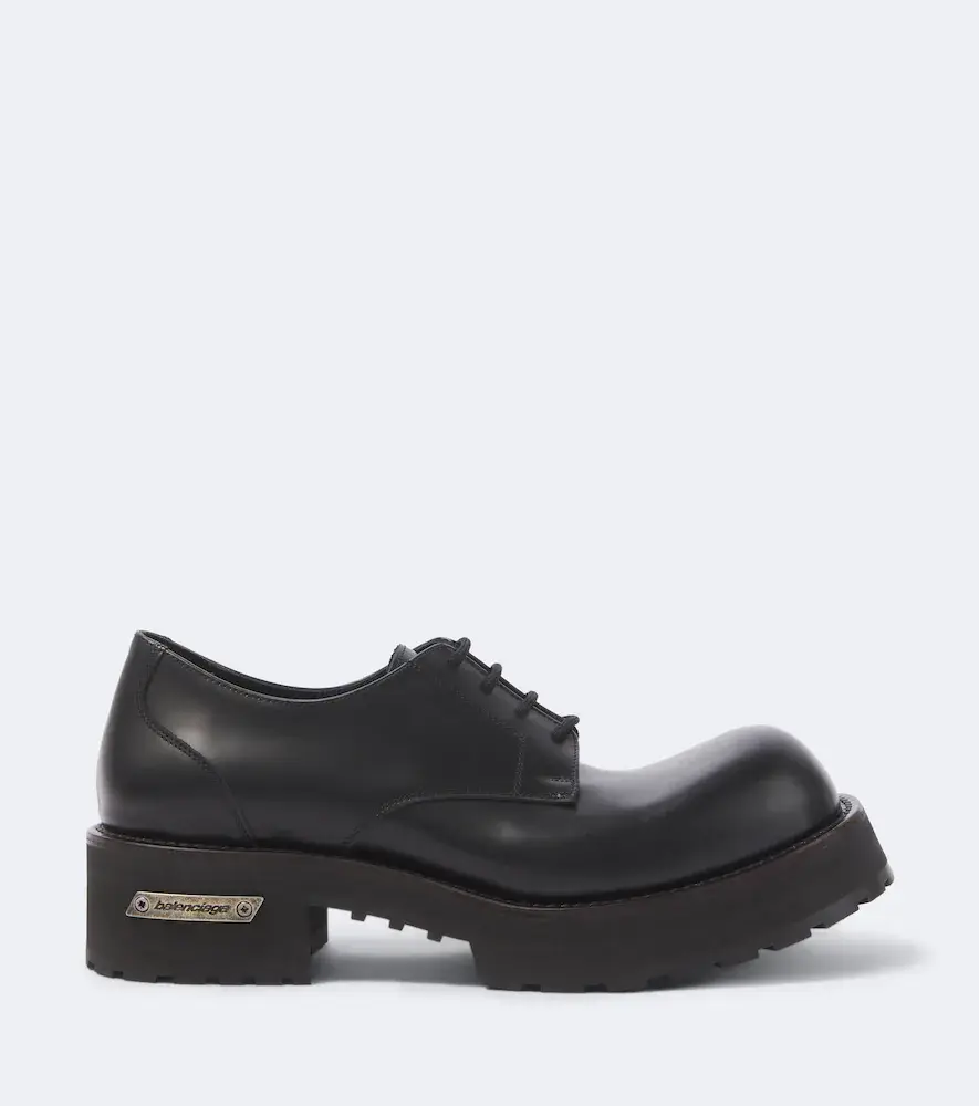 Balenciaga Venom leather Derby shoes | Thumbnail 4 Balenciaga Venom leather Derby shoes | Thumbnail 4