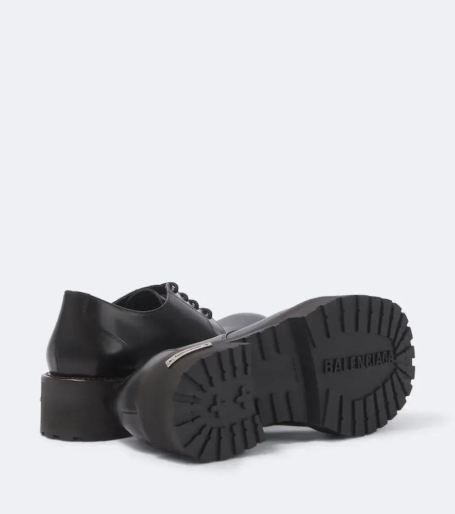 Balenciaga Venom leather Derby shoes | Thumbnail 5 Balenciaga Venom leather Derby shoes | Thumbnail 5