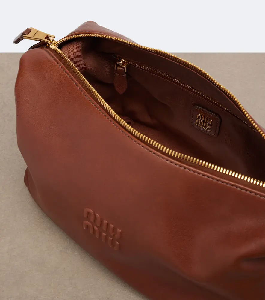 Miu Miu Spirit leather shoulder bag | Thumbnail 3 Miu Miu Spirit leather shoulder bag | Thumbnail 3