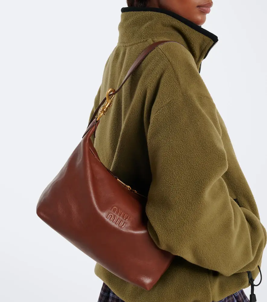Miu Miu Spirit leather shoulder bag | Thumbnail 5 Miu Miu Spirit leather shoulder bag | Thumbnail 5