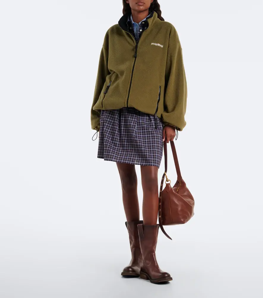 Miu Miu Spirit leather shoulder bag | Thumbnail 6 Miu Miu Spirit leather shoulder bag | Thumbnail 6