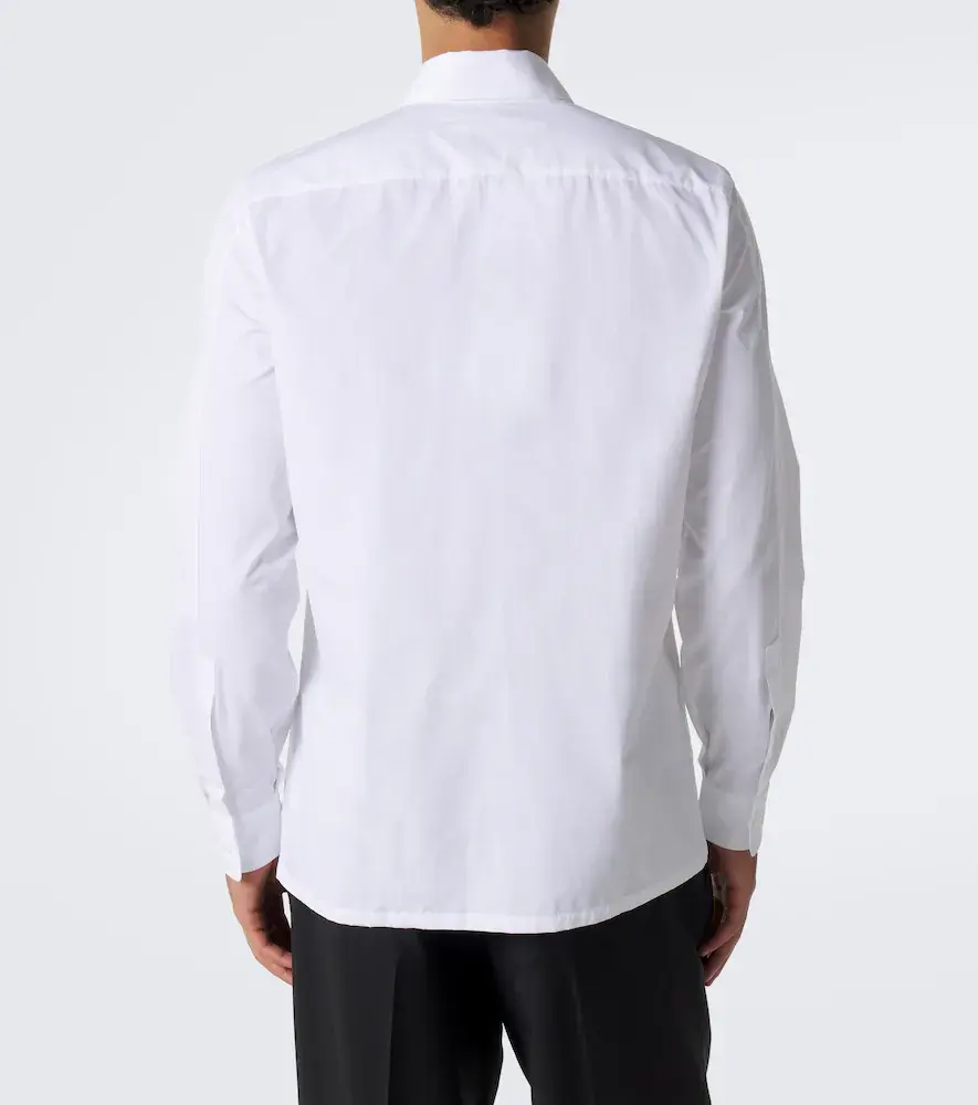 Givenchy Logo embroidered cotton poplin shirt | Thumbnail 4 Givenchy Logo embroidered cotton poplin shirt | Thumbnail 4