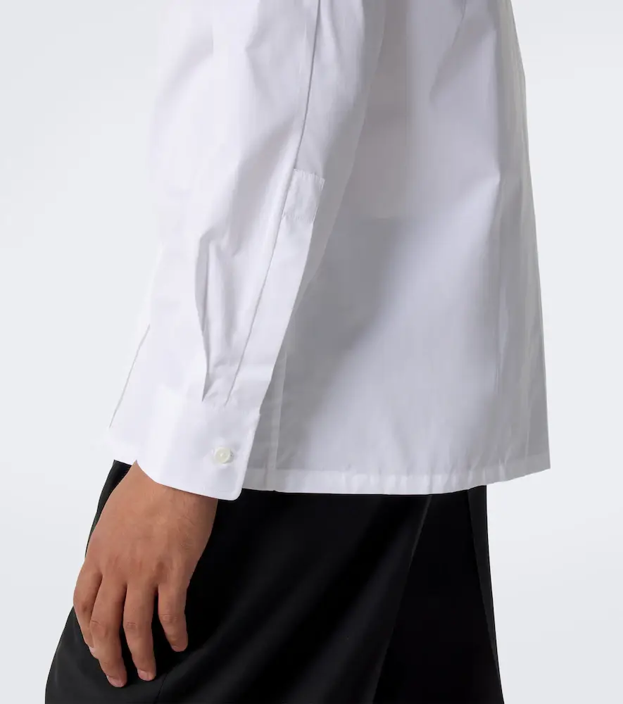 Givenchy Logo embroidered cotton poplin shirt | Thumbnail 7 Givenchy Logo embroidered cotton poplin shirt | Thumbnail 7
