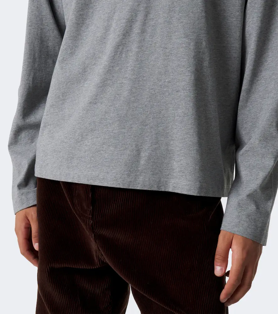 Miu Miu Embroidered logo cotton jersey T-shirt | Thumbnail 5 Miu Miu Embroidered logo cotton jersey T-shirt | Thumbnail 5