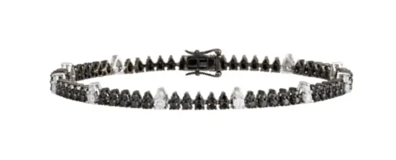Wish Fine Jewelry 2.34ct Black Diamond 18K Gold Tennis Bracelet | Image 1 Wish Fine Jewelry 2.34ct Black Diamond 18K Gold Tennis Bracelet | Image 1